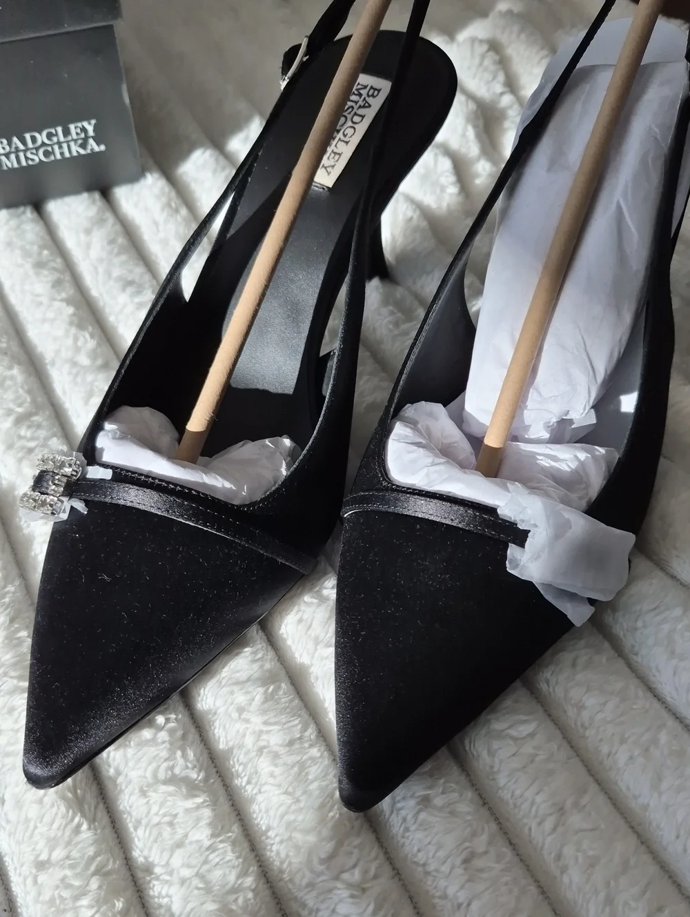 BADGLEY MISCHKA ANNMARIE SLINGBACK STILETTO PUMPS WOMEN'S SZ 11 NWB $299